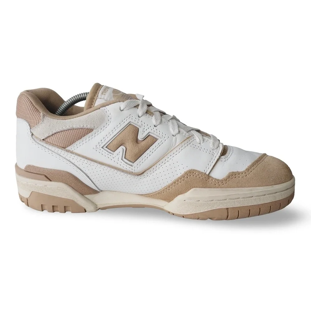 New Balance 550 Incense Casual Sneakers Mens 7.5 Womens 9 White Tan BB550NEC - Picture 7 of 11